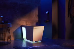 Kohler, smart technology, voice control, voice activated, toilet, bathroom, shower, mirror, bathtub, AI, artificial intelligence, Amazon, Amazon Alexa, Google, Google Assistant, smart home, intelligent toilet, Numi, Numi 2.0, app, Kohler Konnect, Verdera Voice