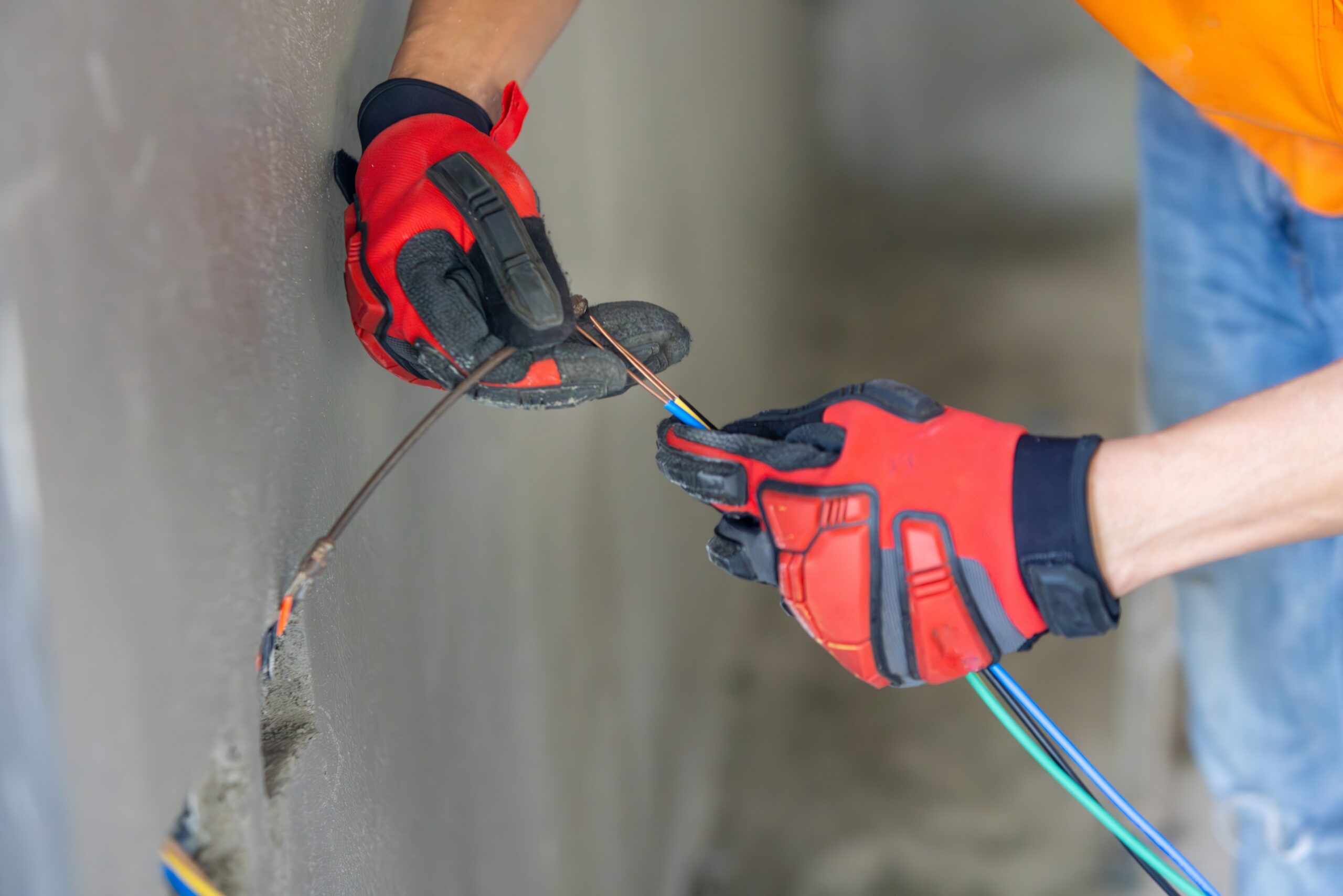 How to use fish tape to pull wire through wall