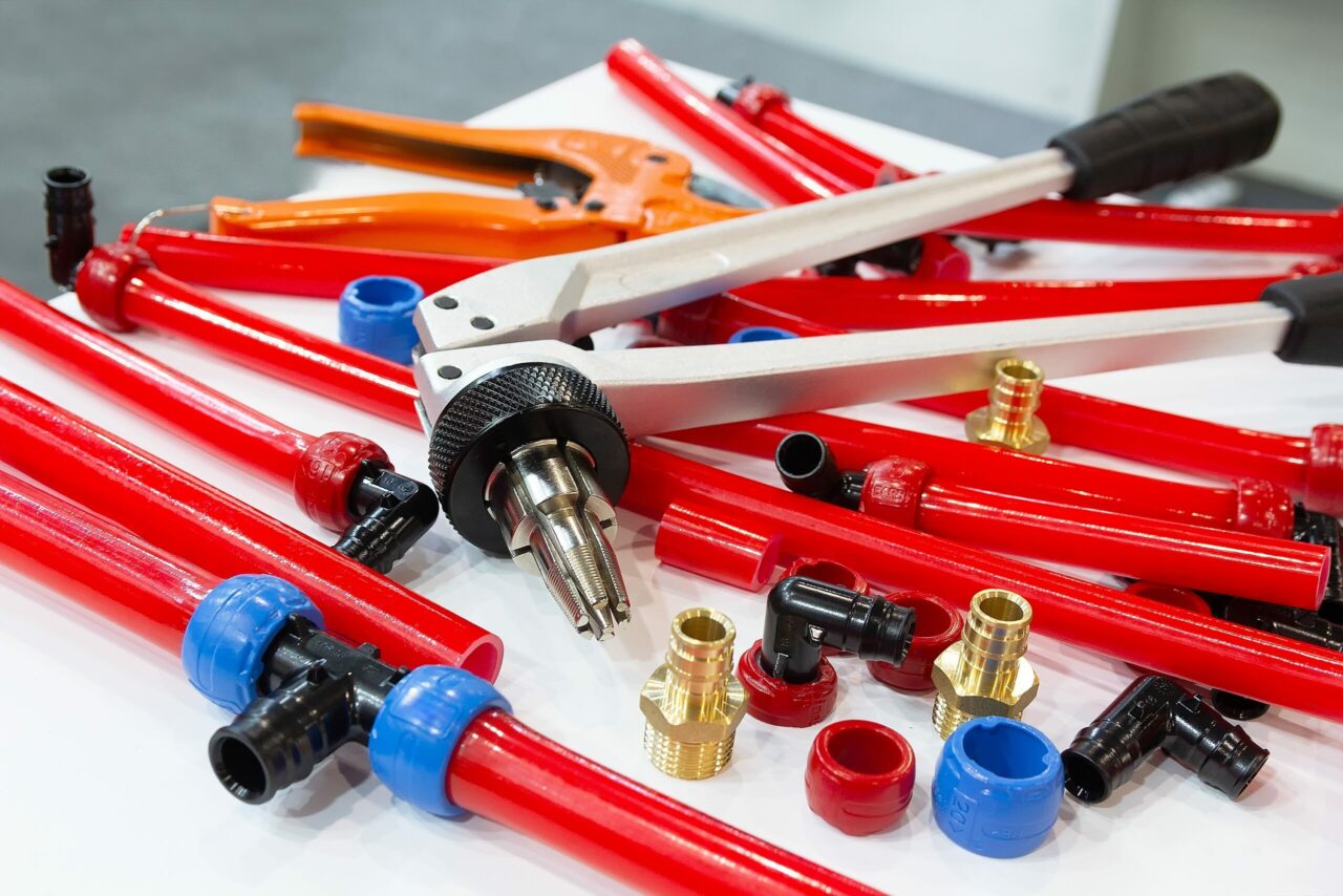 PEX Plumbing Materials for PEX Installation Kit