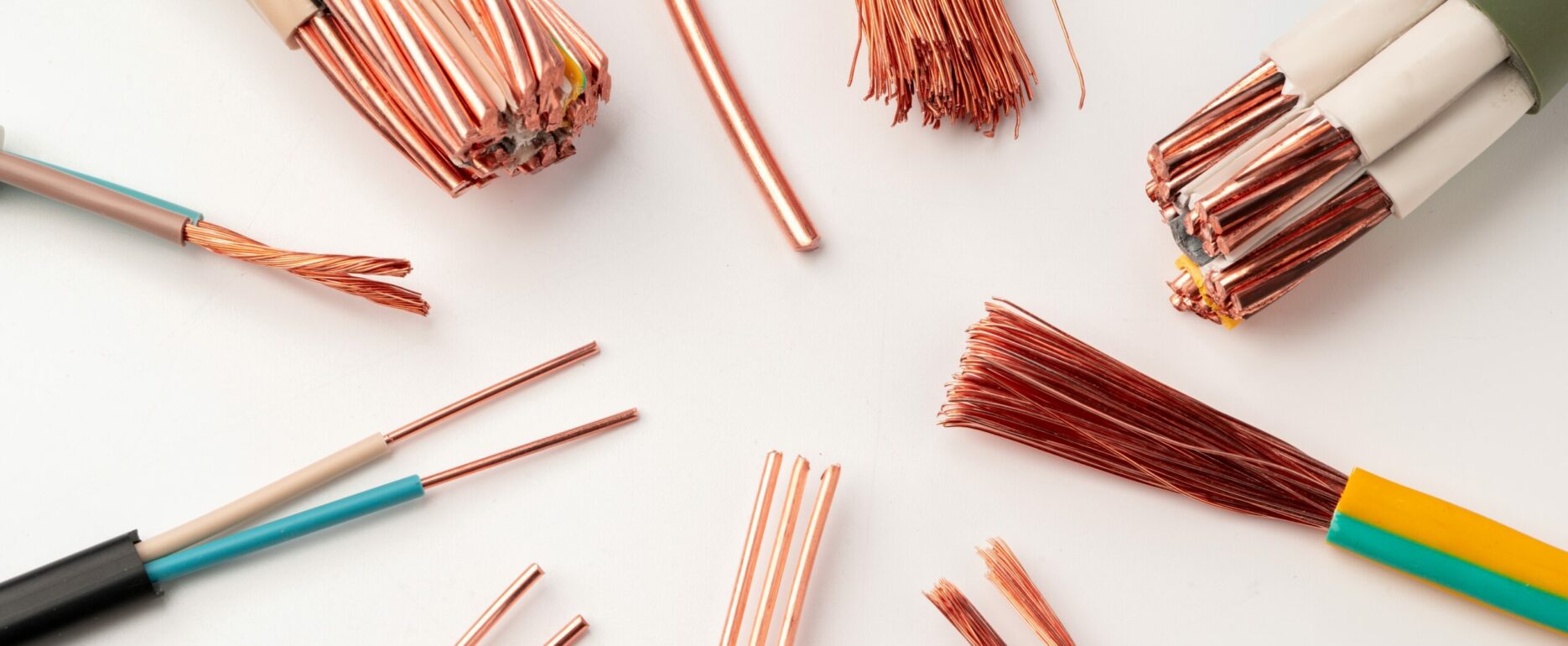 Various Copper Electrical Wires