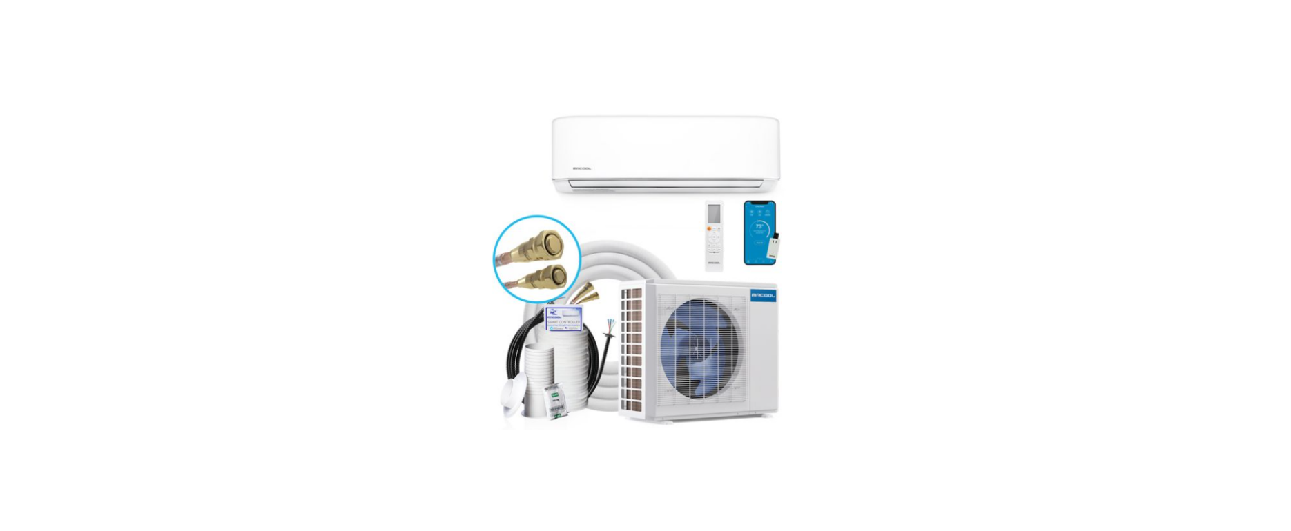 MRCOOL DIY Package Display On Large Boarder
