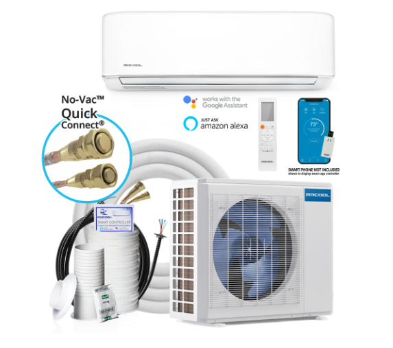 MRCOOL Ductless Mini-Split close up view