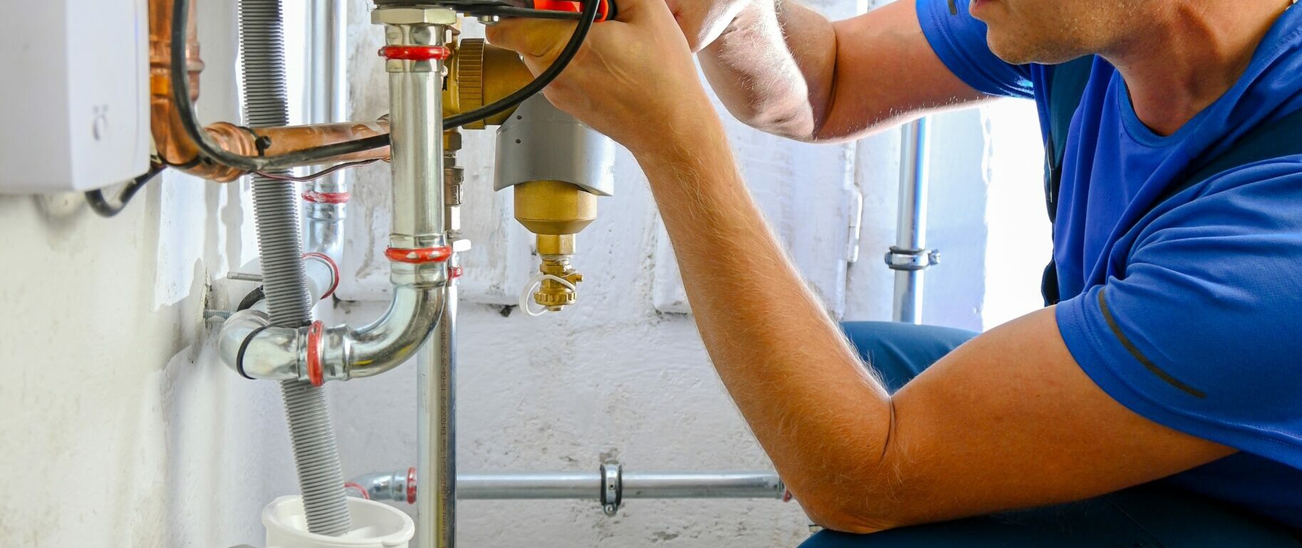 condensing boiler technician inspection